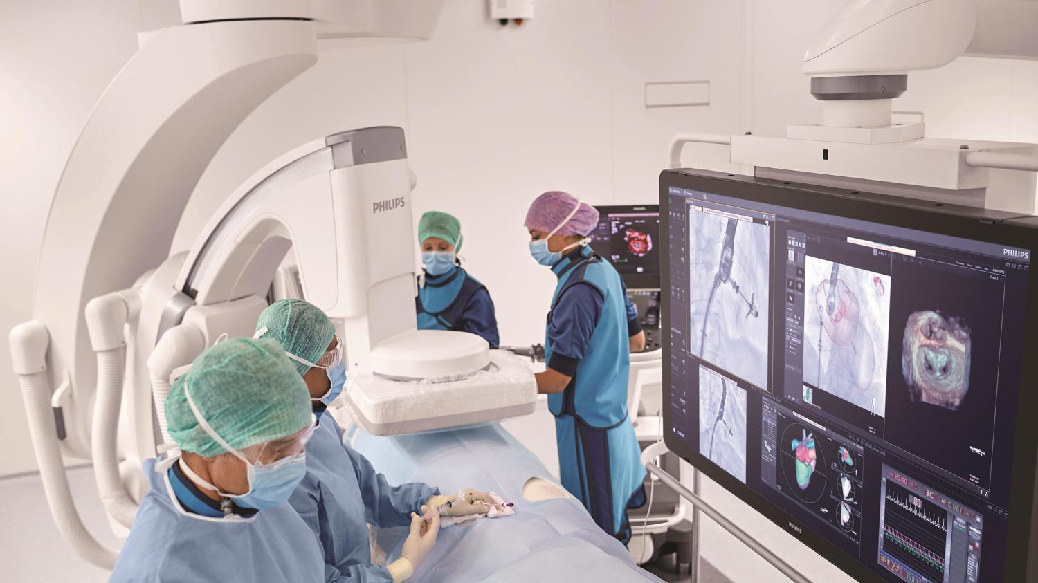 Verpleegkundigen maken een scan met de apparatuur van Philips Eindhoven | Brabant Brand Box