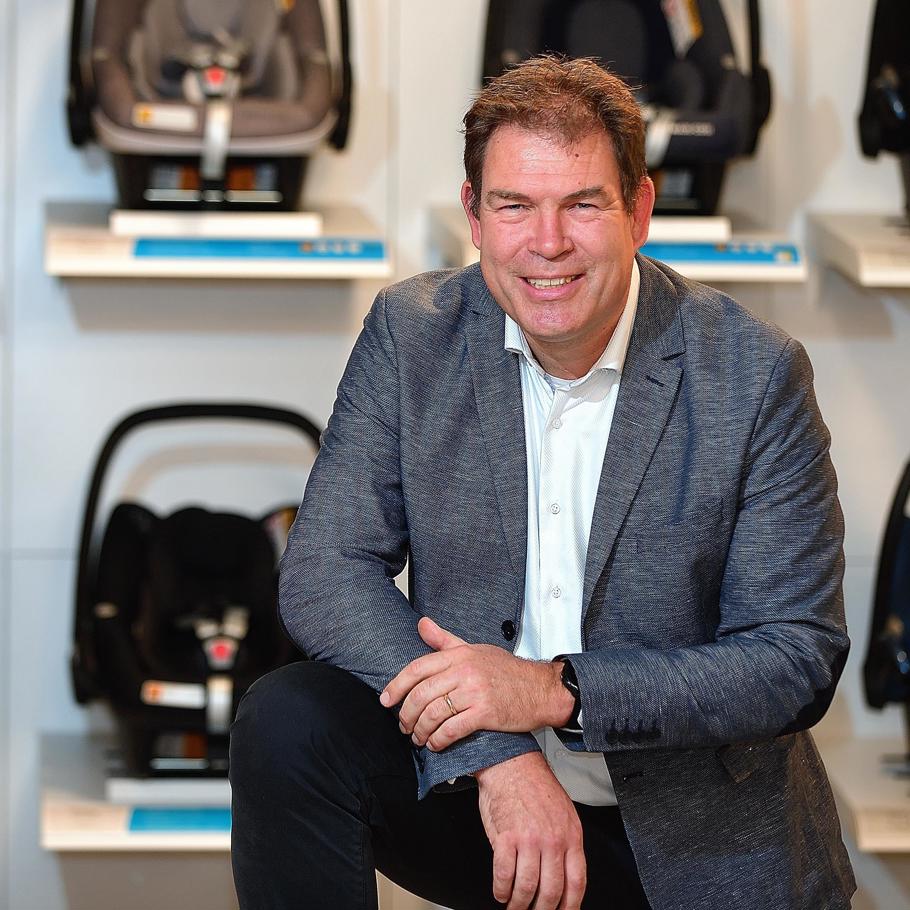 Maxi-Cosi vertreibt seine Produkte in mehr als 100 Ländern, sagt Sjef van der Linden | Brabant Brand Box